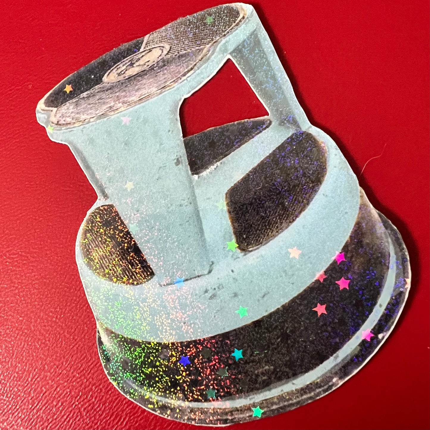 Vintage Library Stool Sticker or Magnet