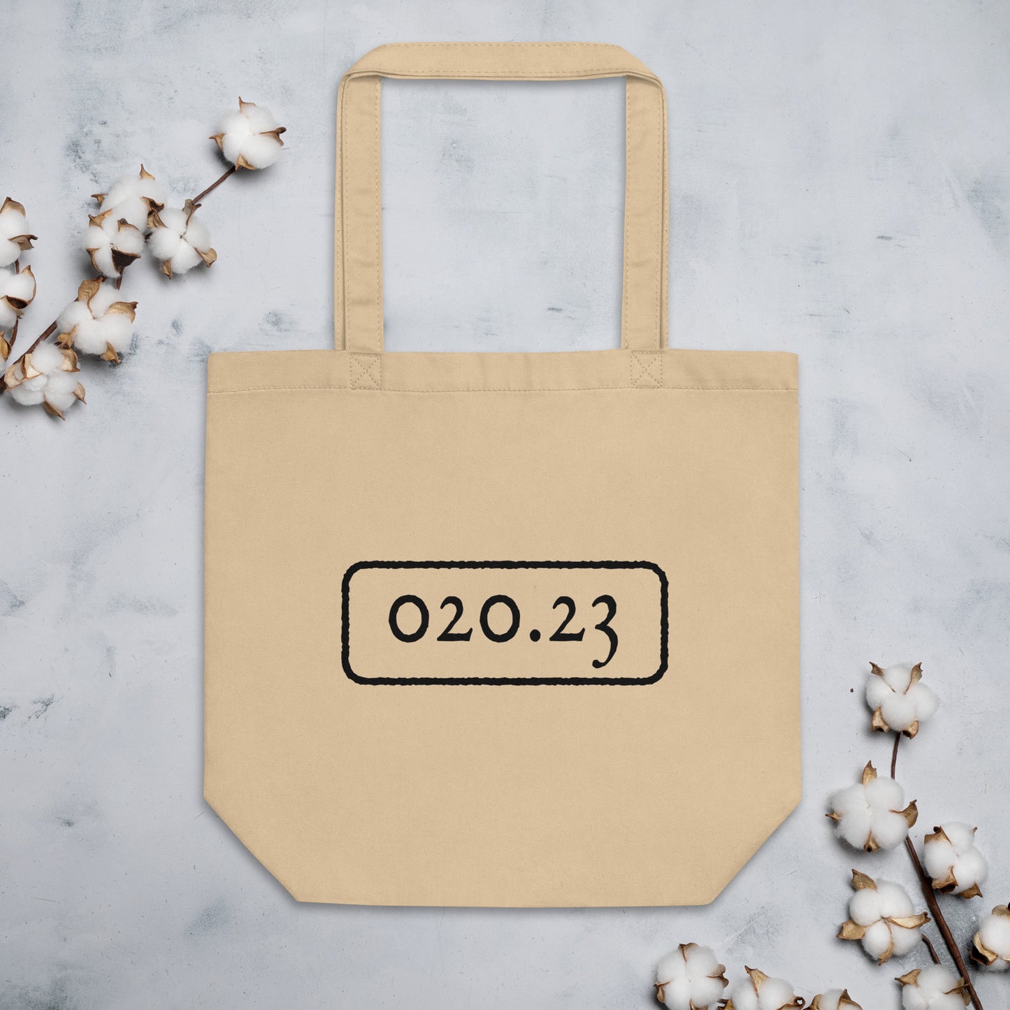 Organic Cotton Tote references “Librarian” in Dewey Decimal Code!