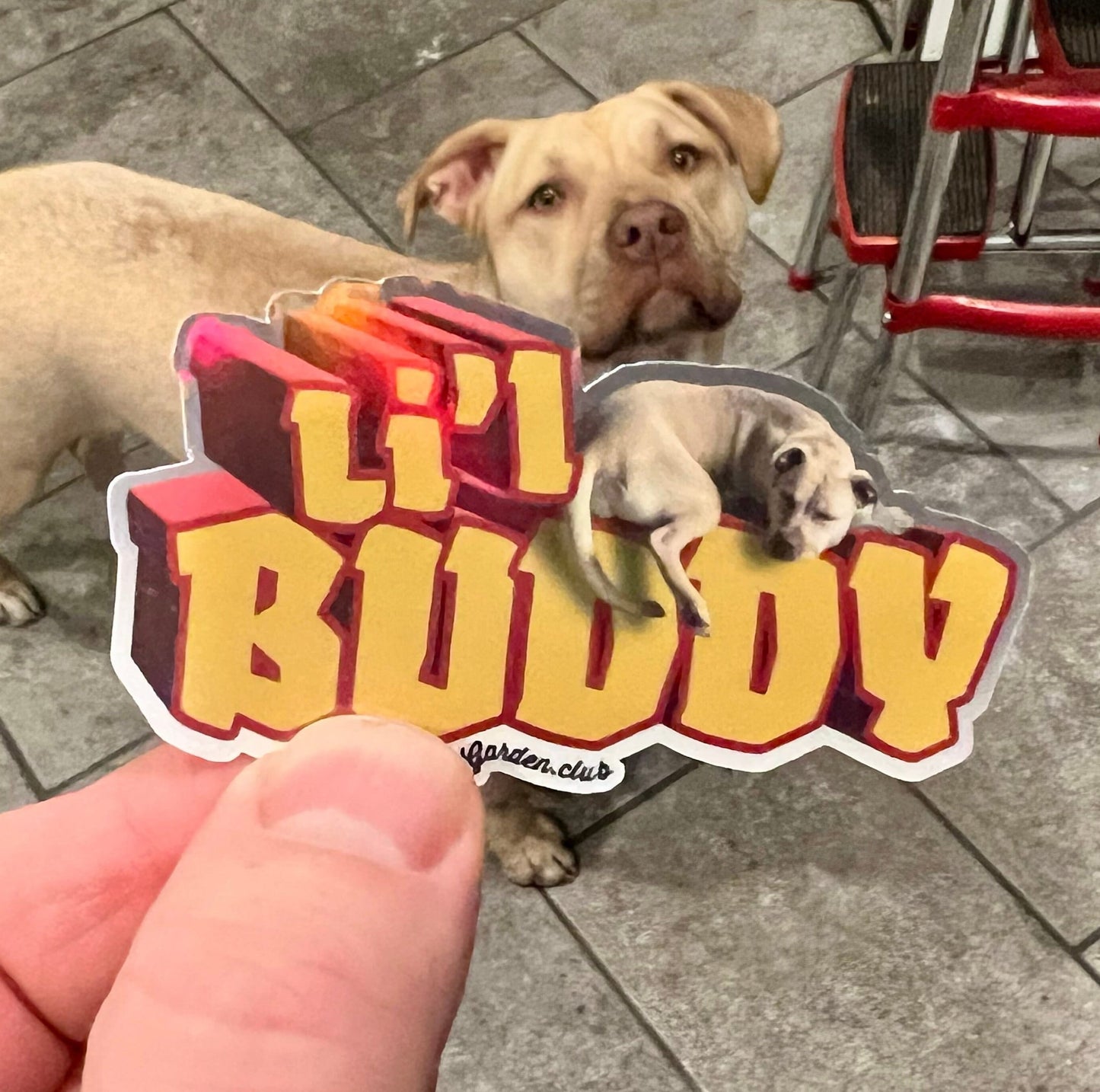 Li'l Buddy Sticker - 3 Colors