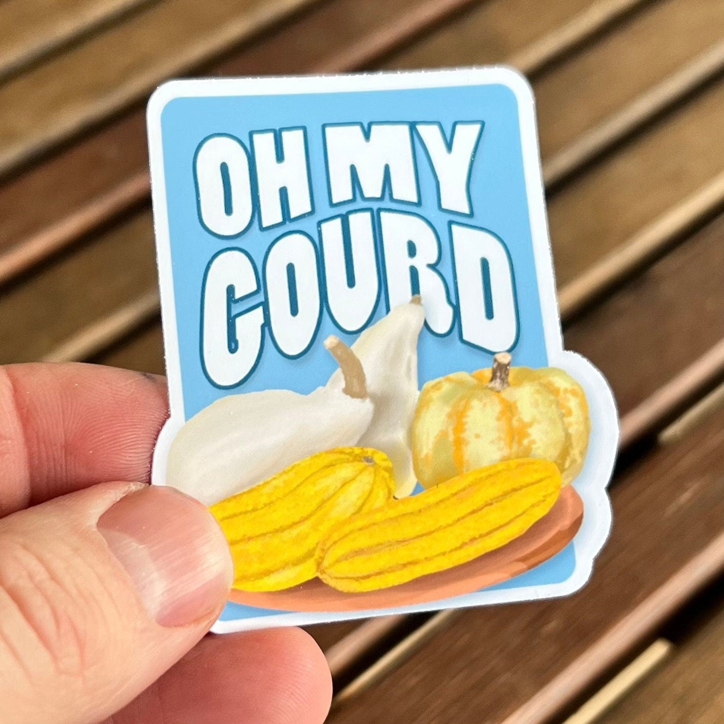 "Oh My Gourd" Pair