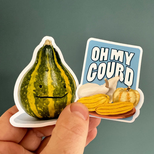 "Oh My Gourd" Pair