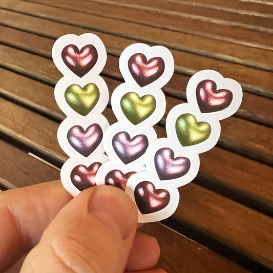 Mini Sheet • Heart Balloon Sticker Pack