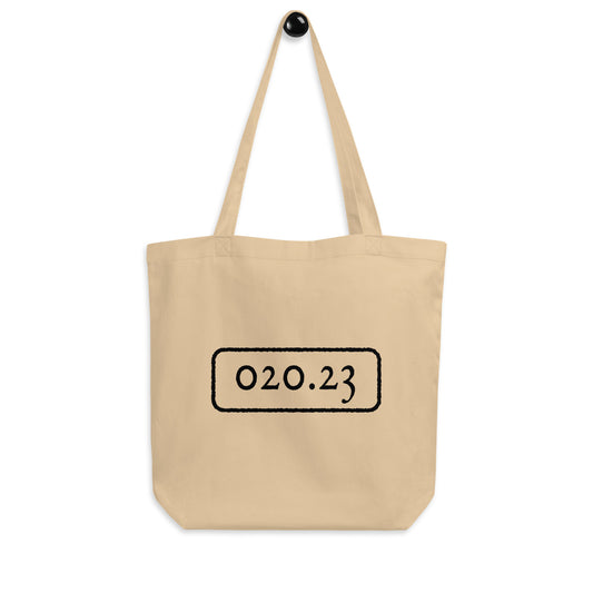 Organic Cotton Tote references “Librarian” in Dewey Decimal Code!