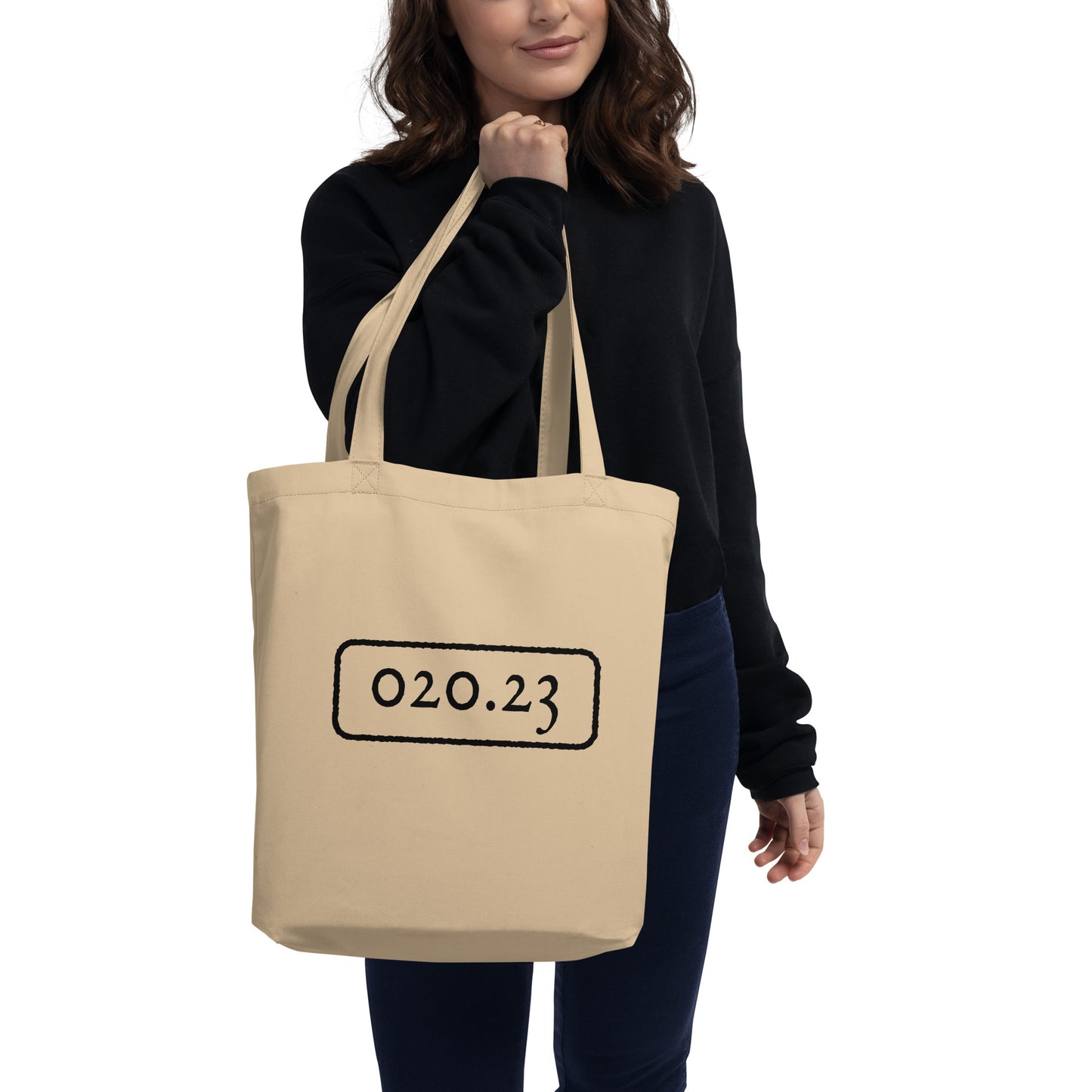 Organic Cotton Tote references “Librarian” in Dewey Decimal Code!